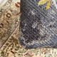 Antique chair napoleon III tapestry and painted wood