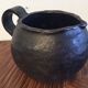 Nice vintage black ceramic pitcher 1970
