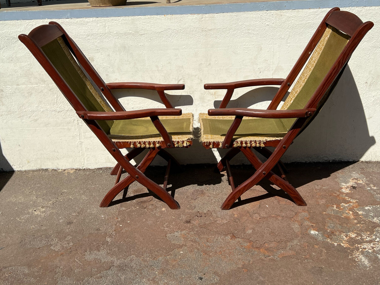 Pair of armchairs