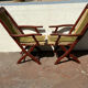 Pair of armchairs