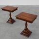 Pair of 20th century English nightstands in George IV style