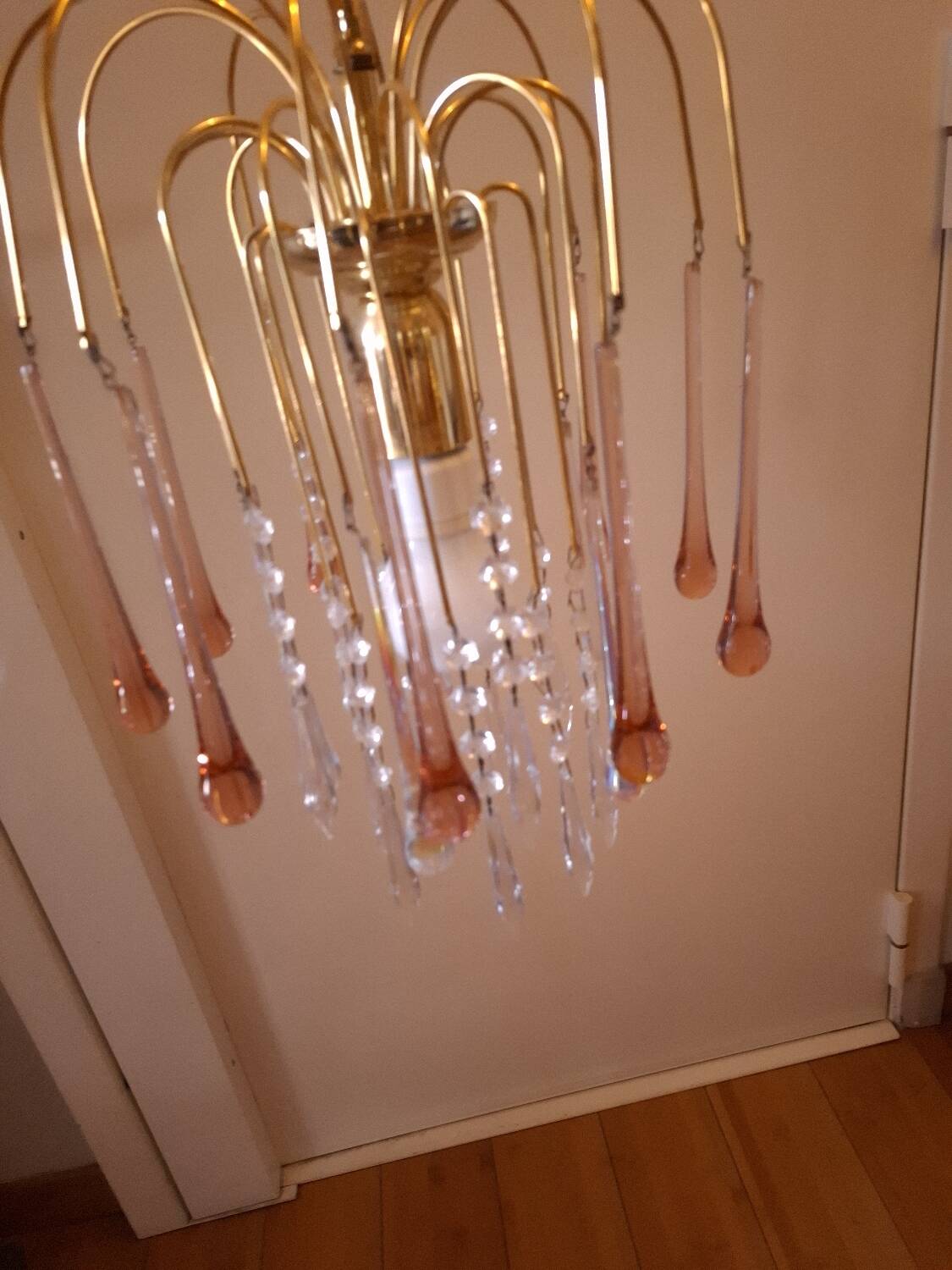Vintage Murano drop chandelier