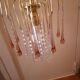 Lustre a gouttes vintage murano