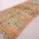 Peach Vintage Boujaad Rug 181 x 366 cm - Antique Rug - Berber wool rug