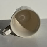 Pair of mugs in English porcelain H10