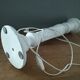 Wooden lamp foot