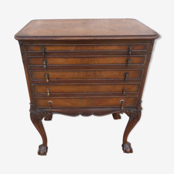 Meuble argentier chippendale 1900