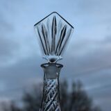 Bavarian crystal decanter + 8 glasses – with original box