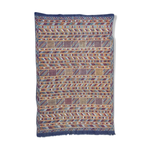 Tapis kilim vintage tunisien 185x285