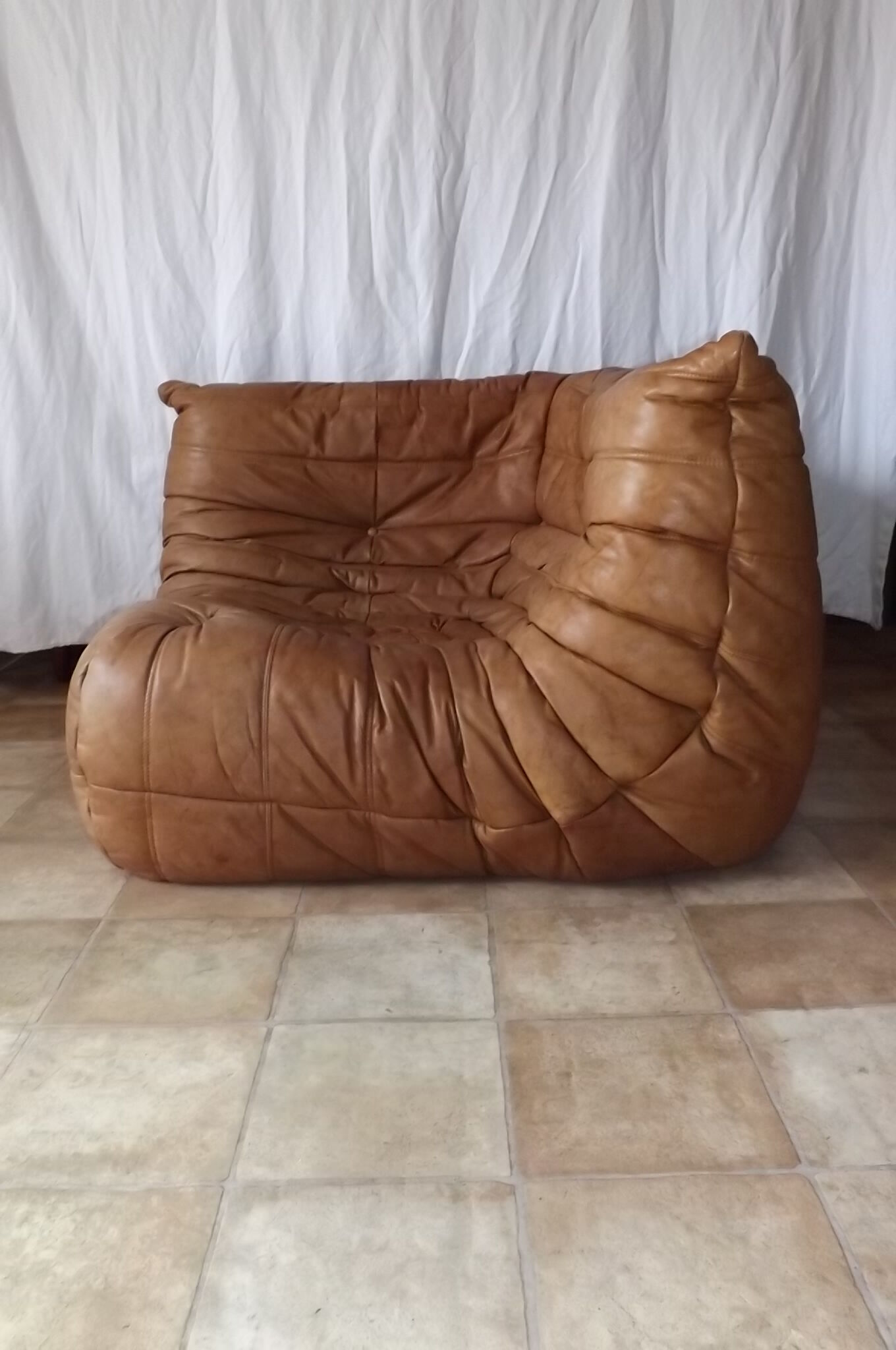 Angle armchair Togo Michel Ducaroy designed Ligne Roset 1970