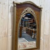 Art Deco period mirror in painted wood
