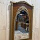 Art Deco period mirror in painted wood