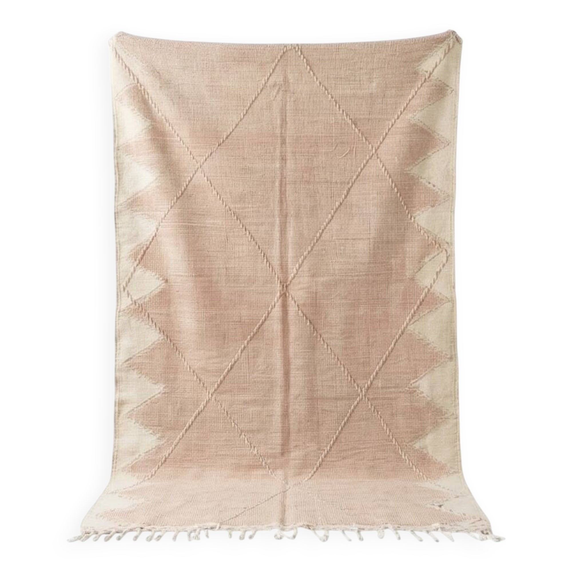 Zanafi pink kilim rug 200x300 cm