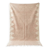 Tapis Zanafi rose kilim 200x300 cm