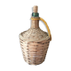 Demijohn old wicker bottle vintage wicker demijohn