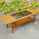 Scandinavian teak coffee table