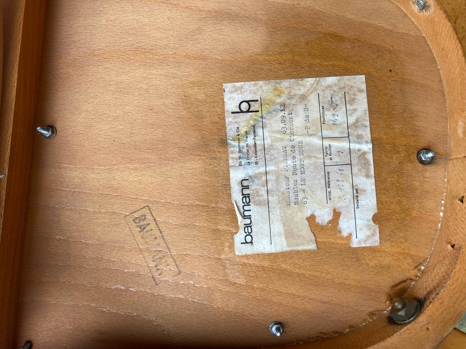 14 bistro chairs Baumann