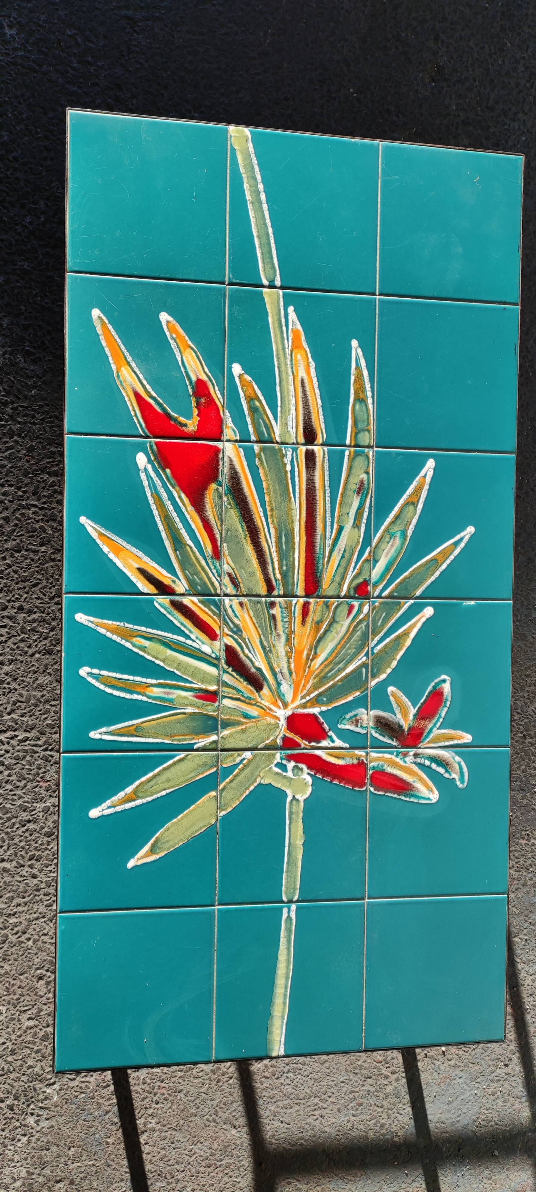 Ceramic coffee table from the 70s