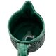 Vintage Pitcher Digoin & Sarreguemines France – Glazed Green Ceramic