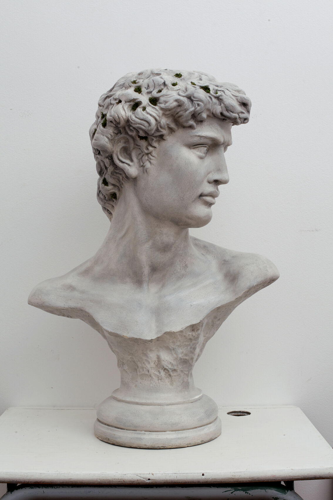 Sculpture bust of David