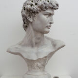 Sculpture bust of David