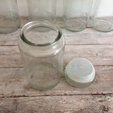 Series of 8 jars
