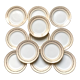 Old dessert plates Moulin des loups
