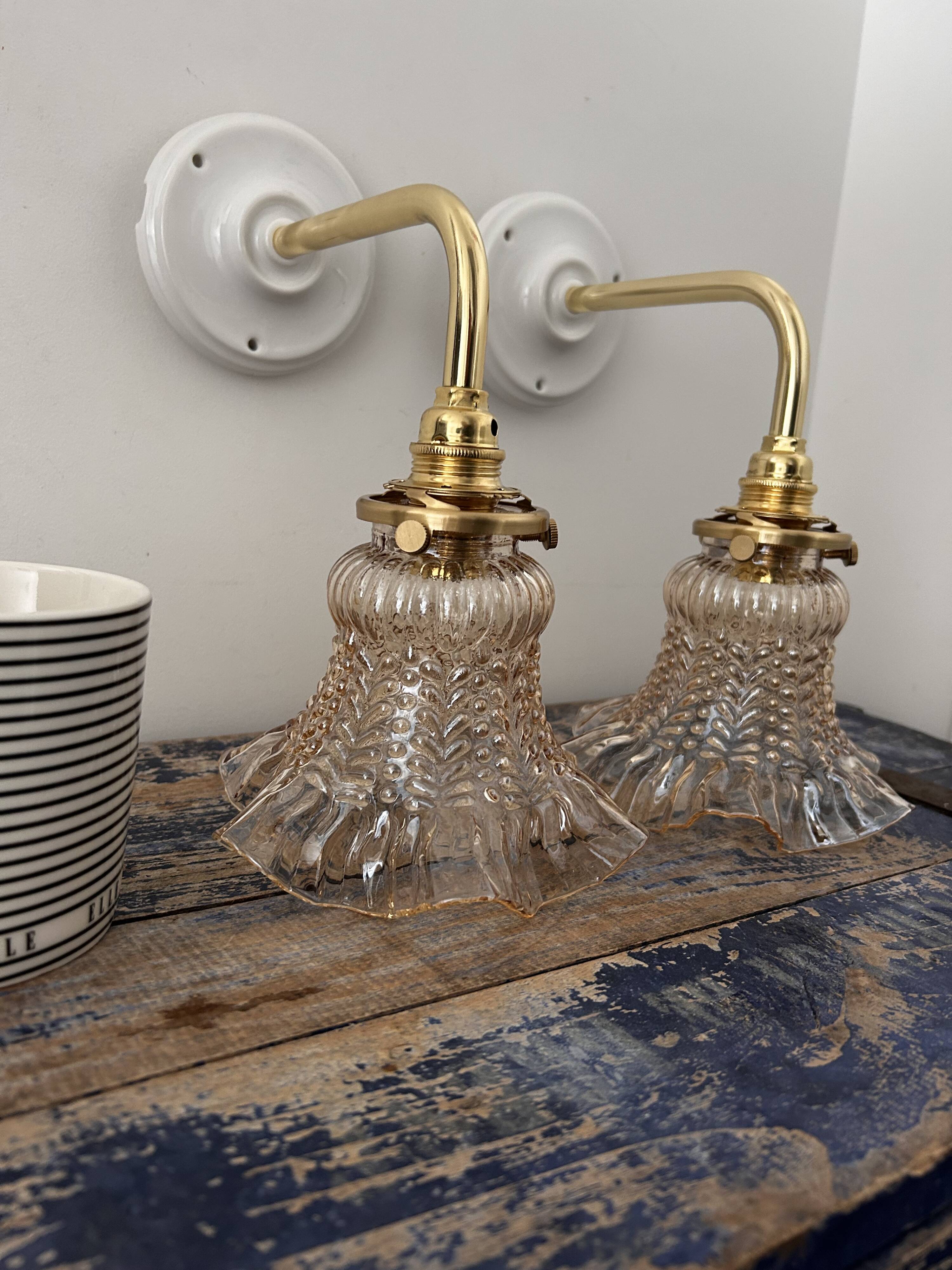 Pair of vintage wall lights