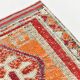 3x12 Soft Red Vintage Runner Rug, Turkish Hallway Runner, 94x358 Cm