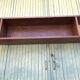 Vintage oak wall shelf