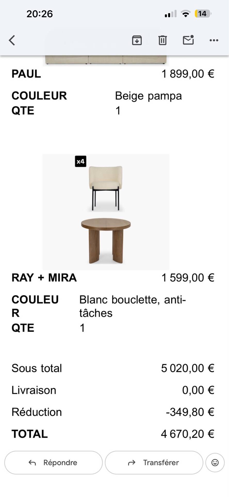 Table à manger Nv gallery