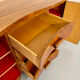 Antique walnut sideboard in Art Deco style from the 1930s.