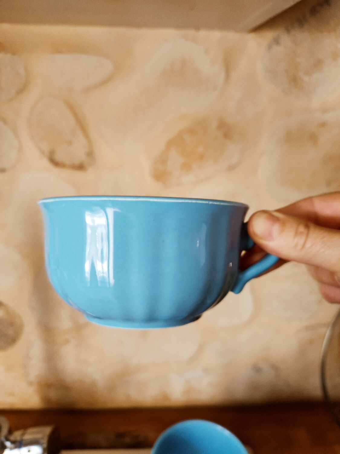 Set of 3 chocolate cups by Salins