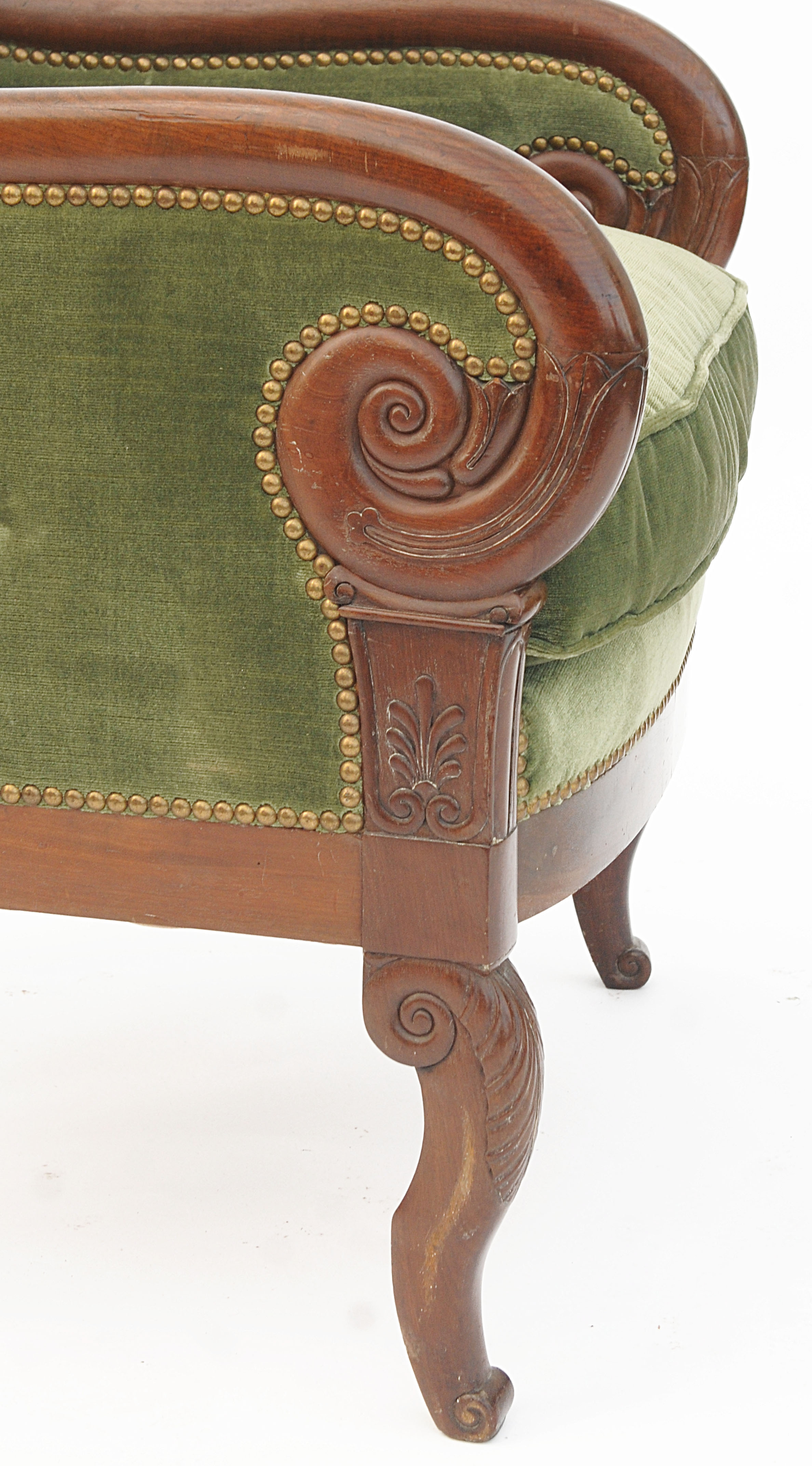 Fauteuil bergère d'époque Restauration