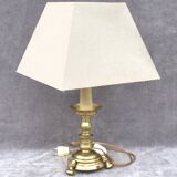 Mid-century design antique brass desk lamp, eye-catcher, gift
