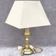 Lampe de bureau en laiton antique design milieu du siècle, accroche-regard, cadeau