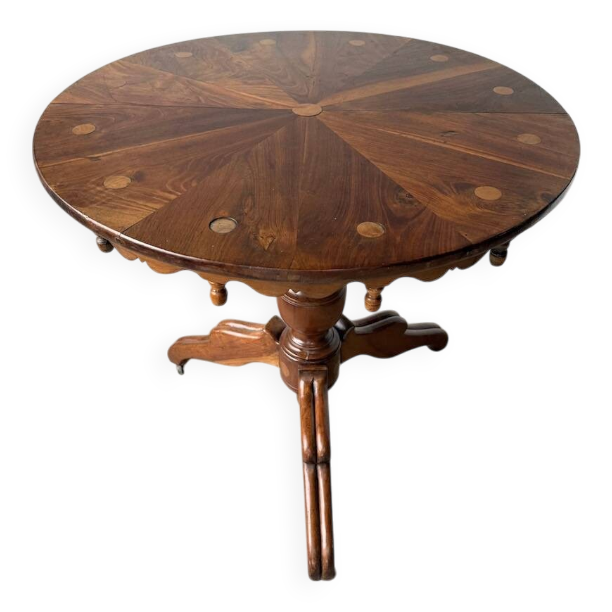 Biedermeier console or side table, 19th century.