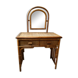 Rattan dressing table