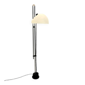 Italian Space Age floor lamp by Carlo Santi for Kartell, circa 1970.