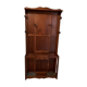 Cloakroom with walnut coat holder
