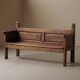 Banc de montagne en bois massif, Art populaire, Catalogne, XIXᵉ siècle