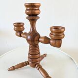Scandinavian vintage candle holder design from the 60s