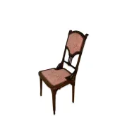 Antique Art Nouveau / Liberty Side Chair – Italy, circa 1900–1910
