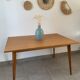 Vintage oak table, 1950s