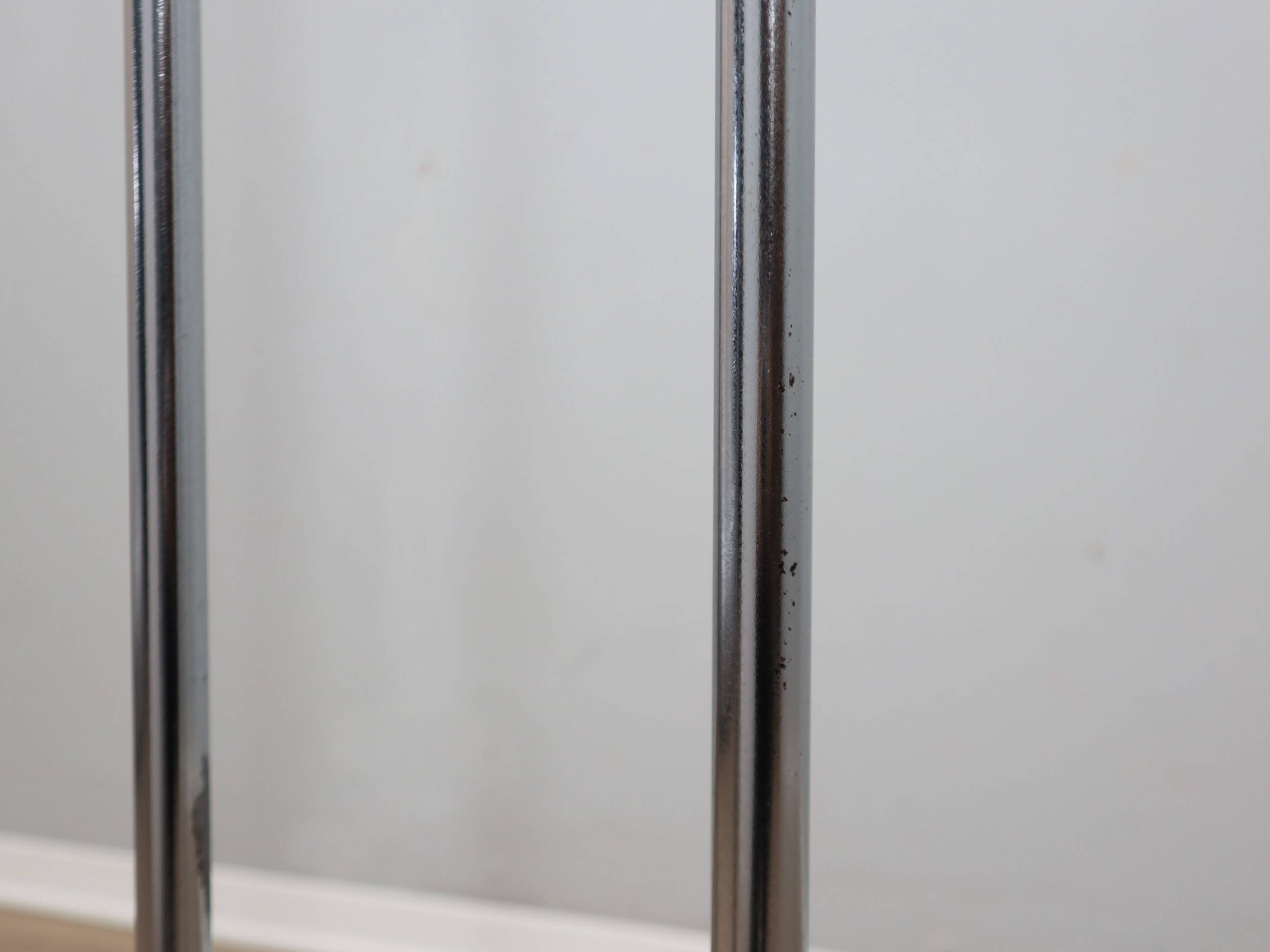 1970s Lamperti 3-Column Chrome Floor Lamp space age Italian Design