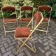 4 folding chairs, Chaisor, 1970