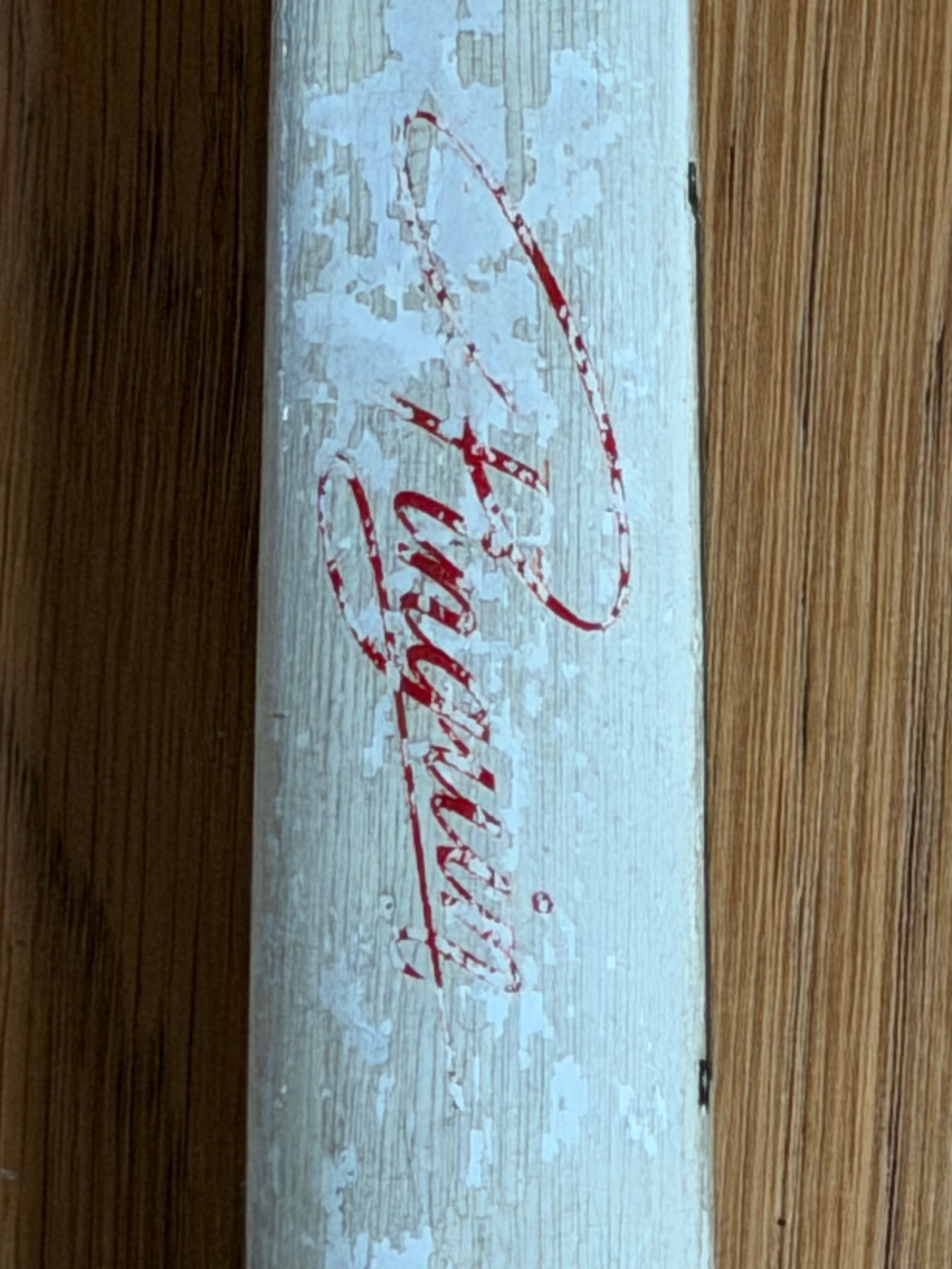 Vintage Pinguin rackets from the 1960s.