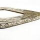 Beautiful Mid-Century Modern Wall Mirror with a Silver-Plated Frame