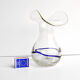 Ice-glass vase, Harrachov Sklo, Czechoslovakia 1970s