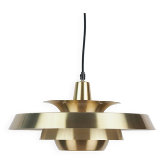 Lampe à suspension vintage danoise Superlight par David Mogensen, 1980